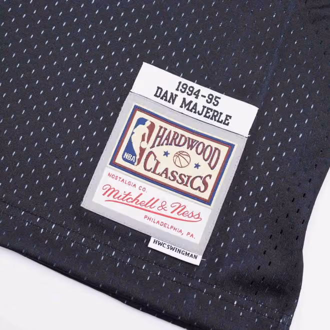 Dan Majerle #9 Phoenix Suns 1994-95 Mitchell & Ness Swingman NBA Jersey Black view 3