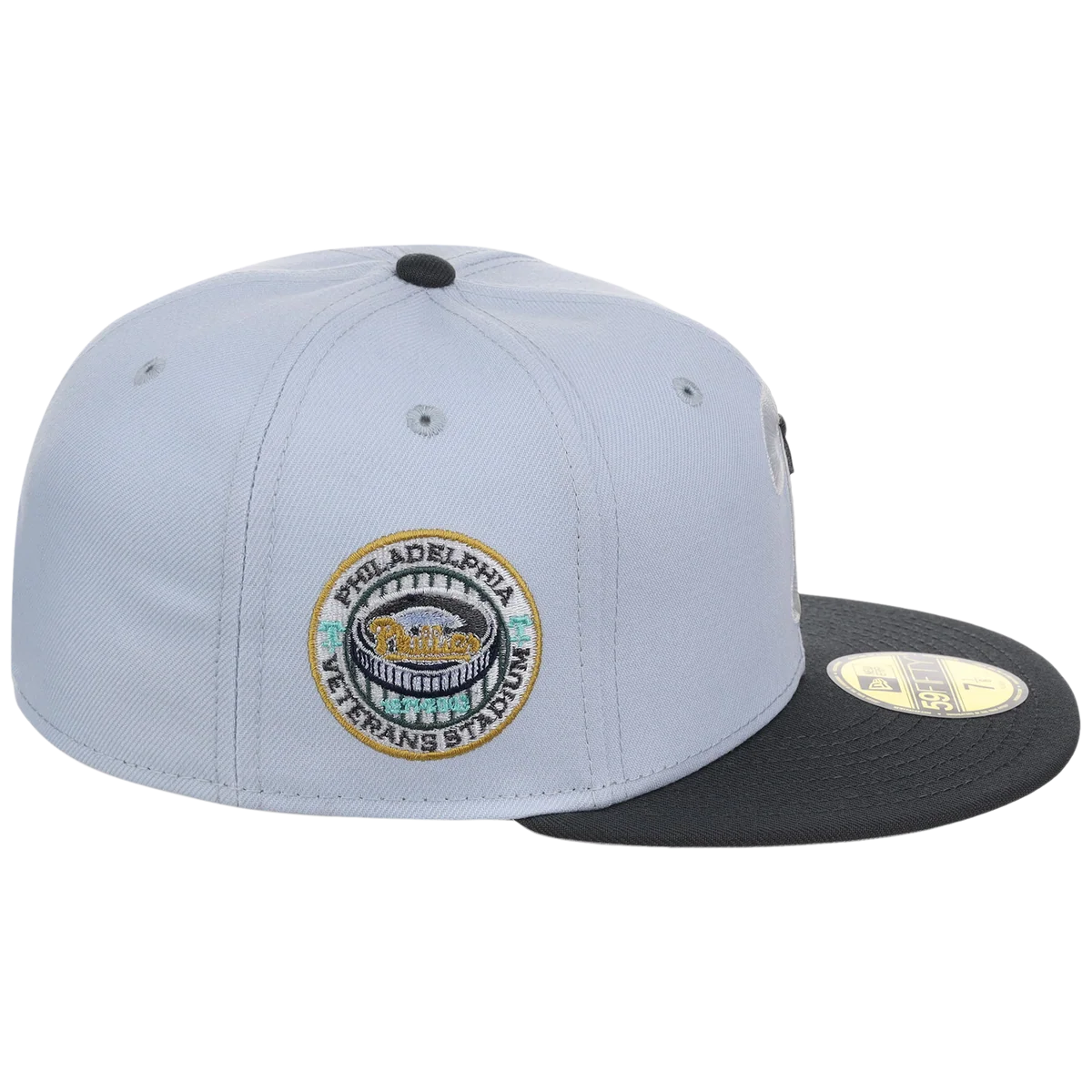 Philadelphia Phillies MLB Sky Clouds New Era 59FIFTY detail view