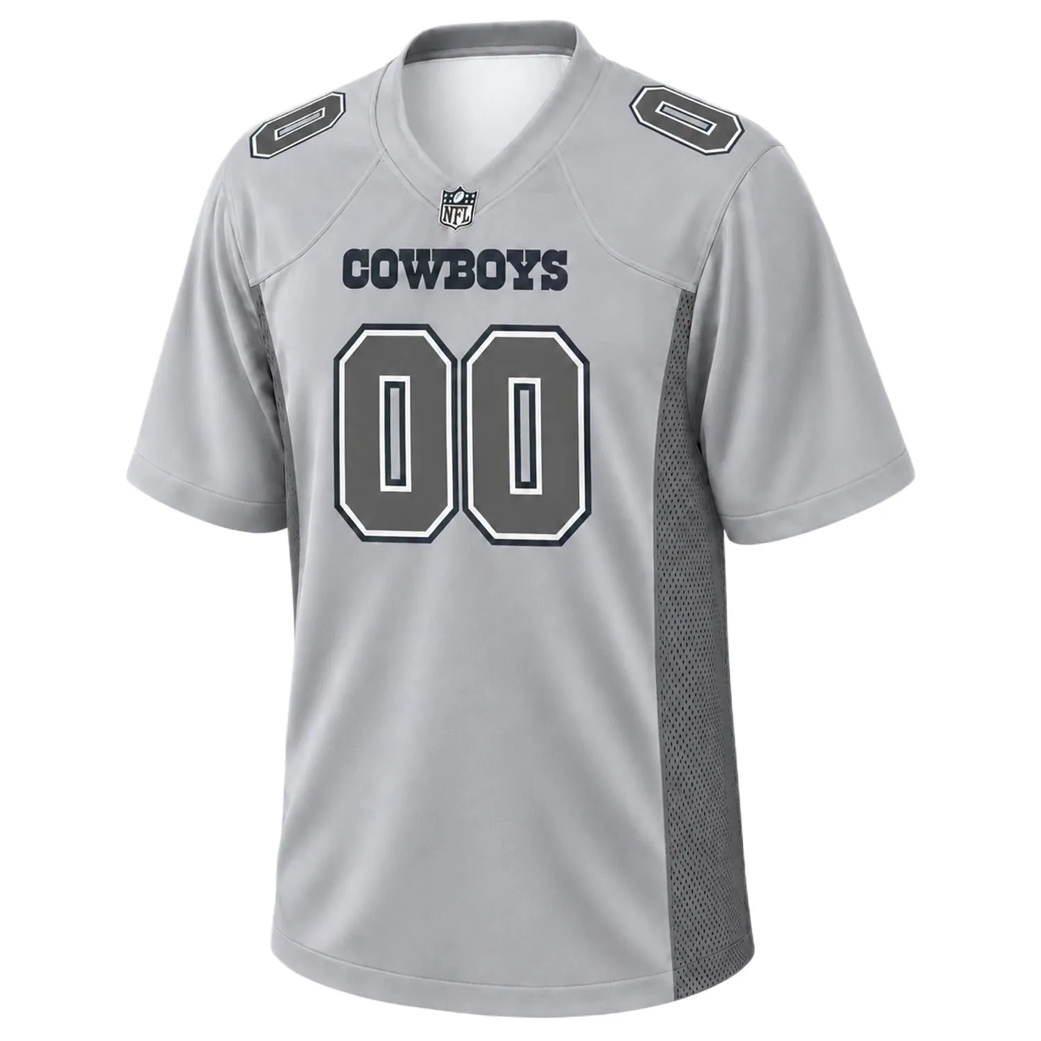 Dallas Cowboys Gray Jersey Custom Superior Game Day Style