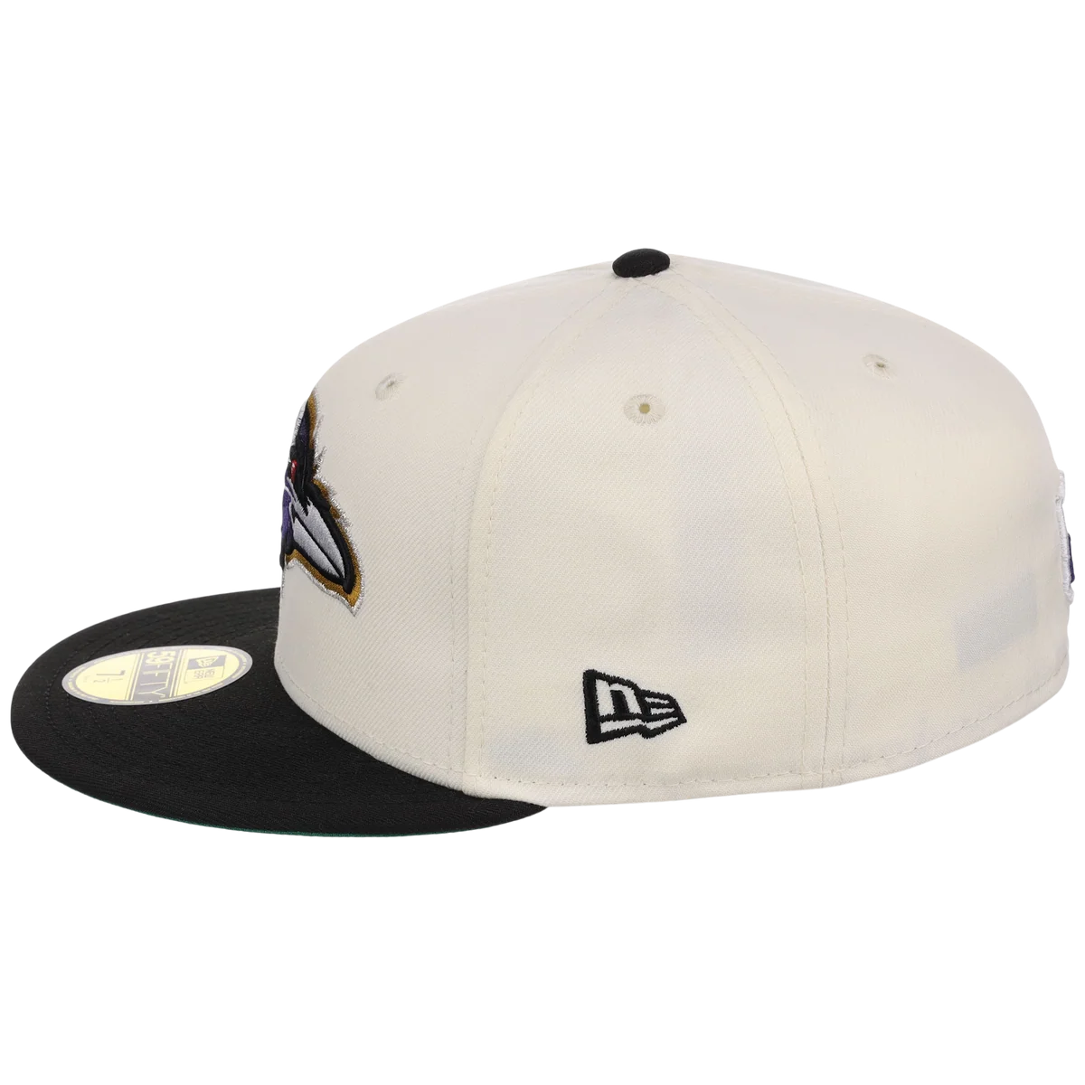 Baltimore Ravens NFL Chrome OTC New Era 59FIFTY detail view