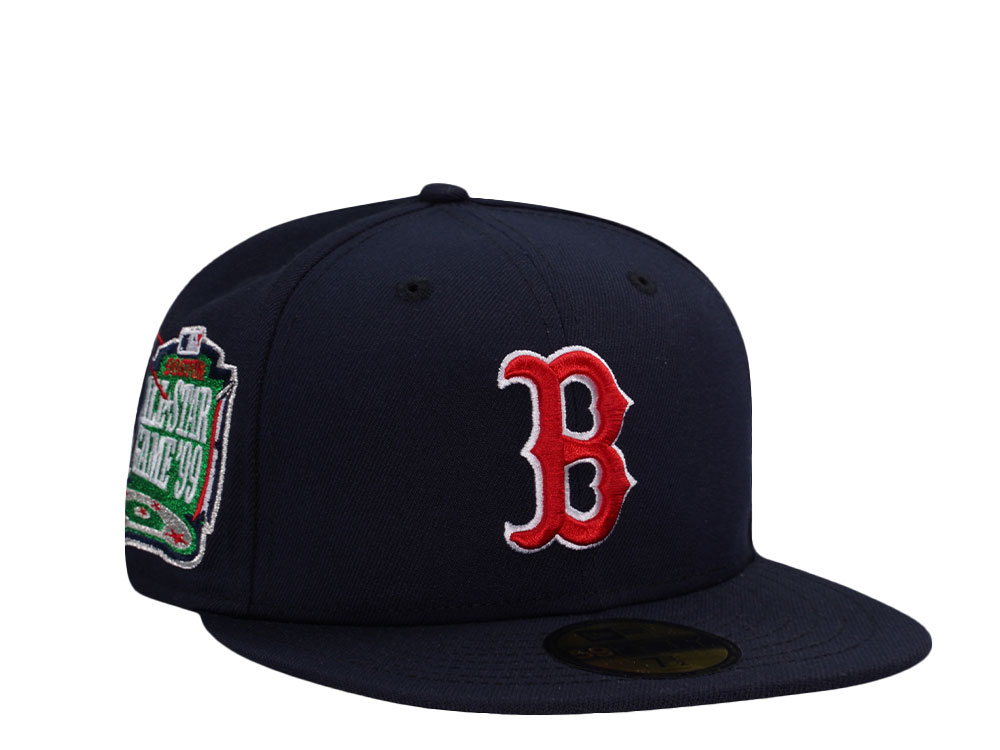 New Era Boston Red Sox All Star Game 1999 Realtree Navy Prime Edition 59Fifty Fitted Hat front