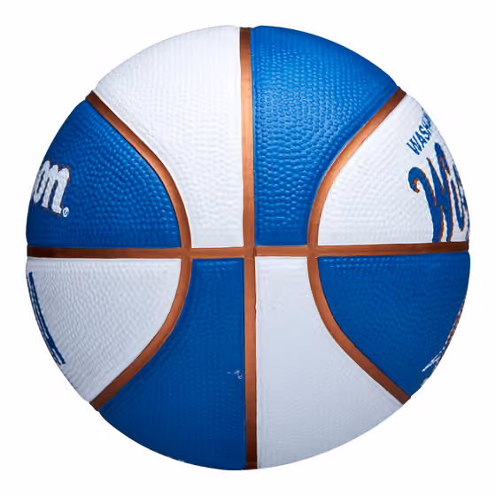 Washington Wizards NBA Retro Wilson Mini Basketball (Size 3) view 5