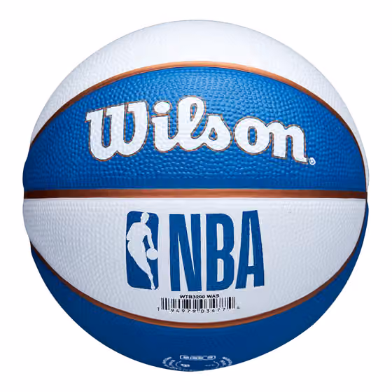 Washington Wizards NBA Retro Wilson Mini Basketball (Size 3) view 2