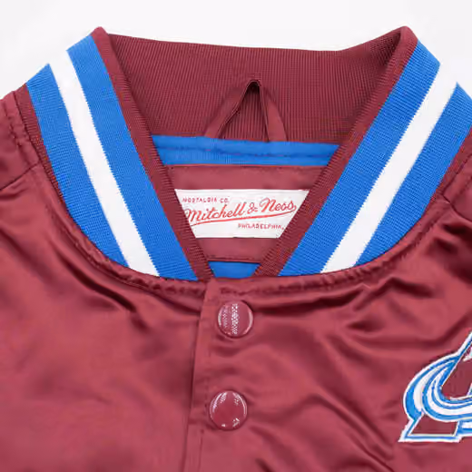 Colorado Avalanche Mitchell & Ness Lightweight Satin NHL Jacket view 4