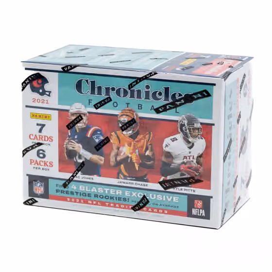 2021 Panini Chronicles NFL Football BLASTER Box view 2