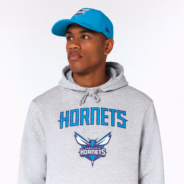 Charlotte Hornets Team Logo Hoodie NBA Sweatshirt view 3