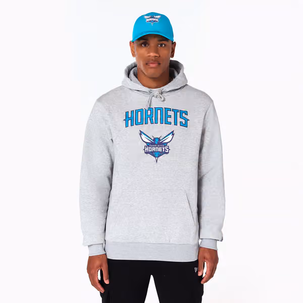 Charlotte Hornets Team Logo Hoodie NBA Sweatshirt view 1
