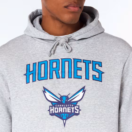 Charlotte Hornets Team Logo Hoodie NBA Sweatshirt view 5