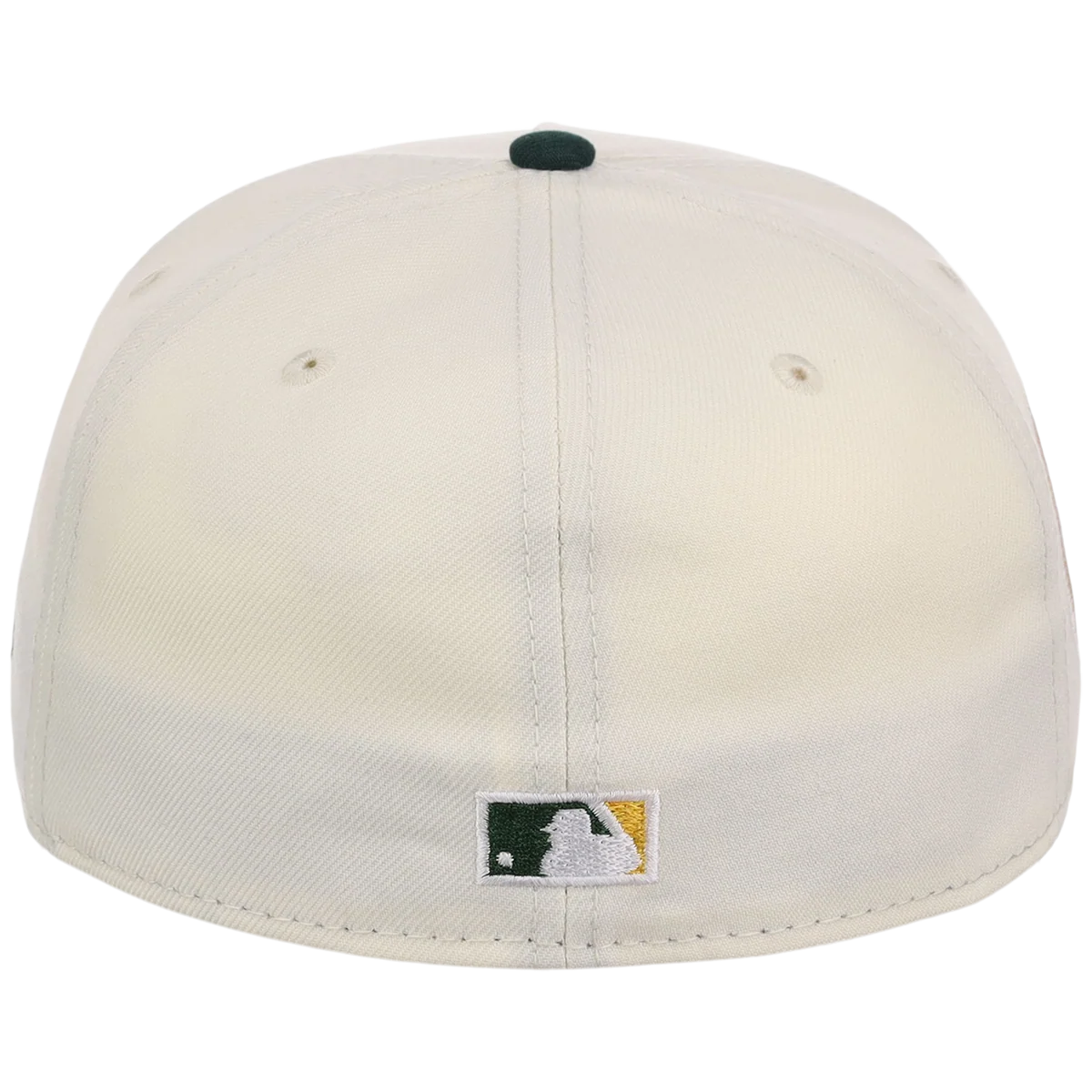 Oakland Athletics MLB Heritage Chrome New Era 59FORTY detail view