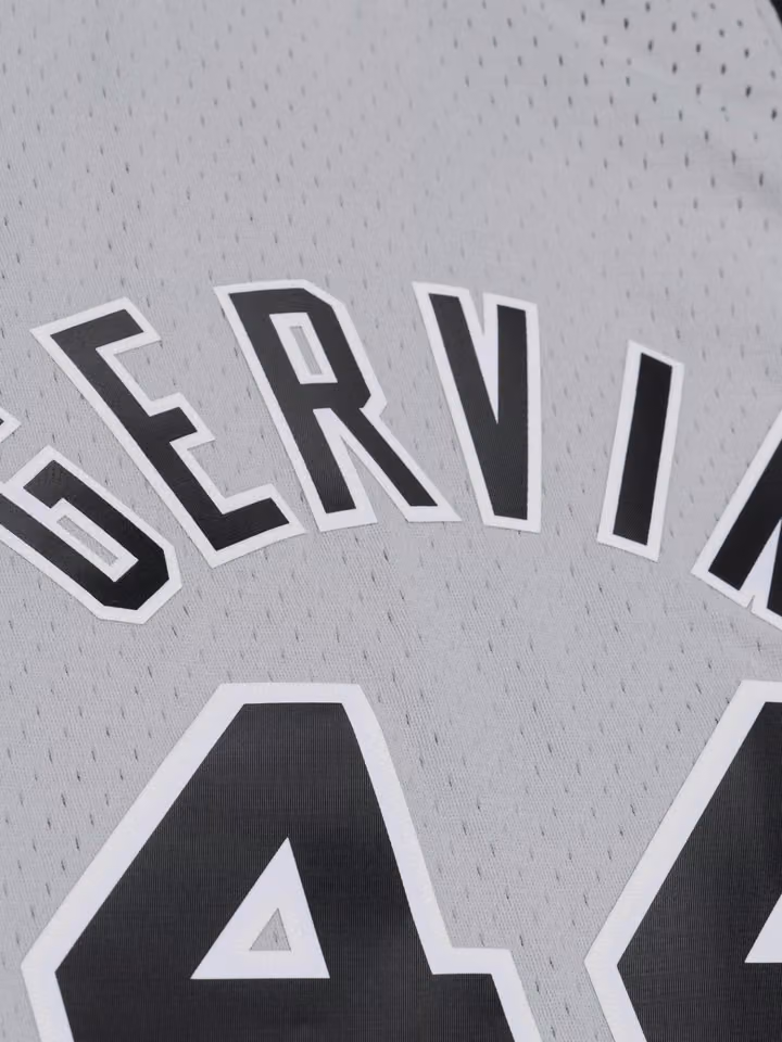 George Gervin #44 San Antonio Spurs 1976-77 Swingman NBA Jersey Gray view 6