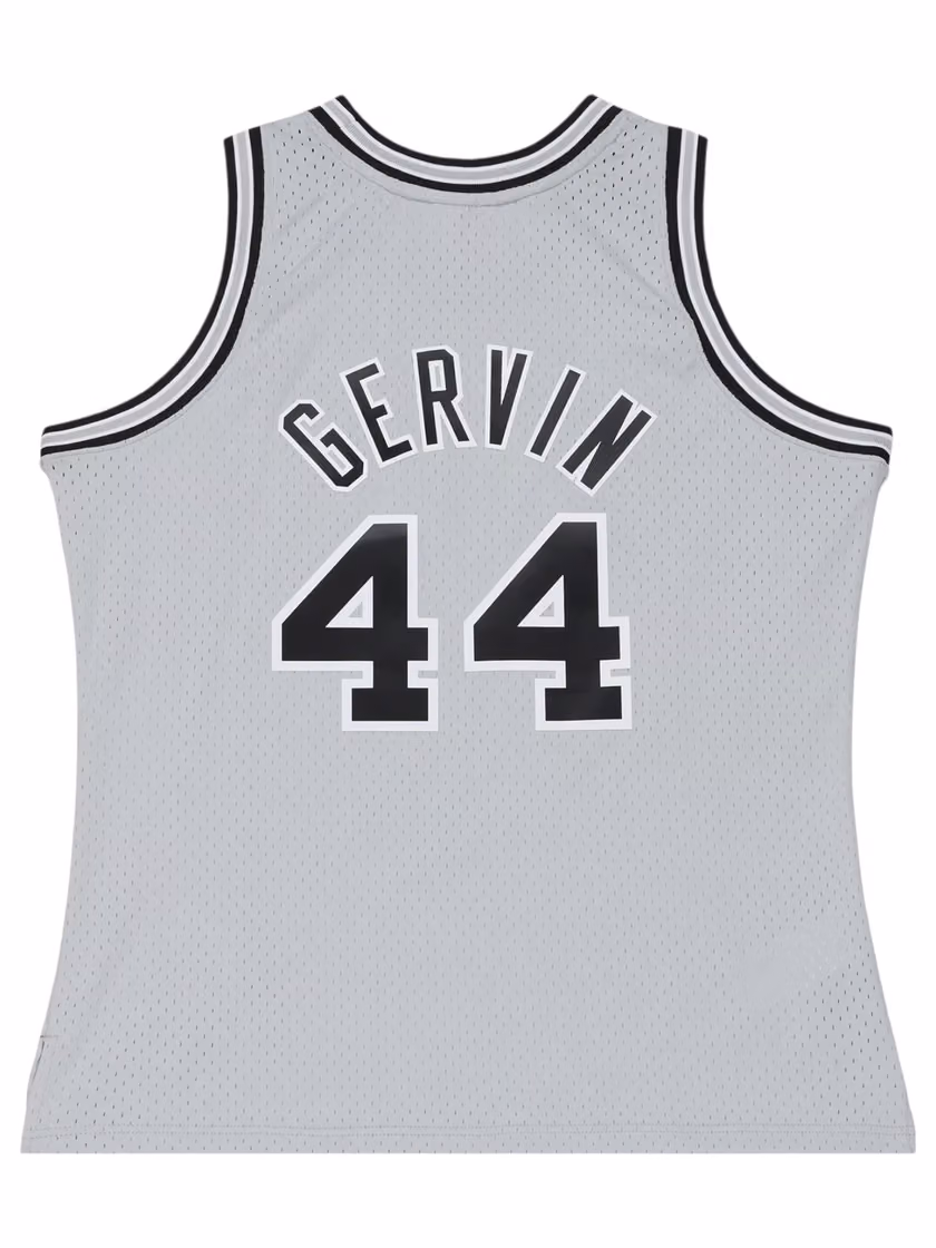 George Gervin #44 San Antonio Spurs 1976-77 Swingman NBA Jersey Gray view 2