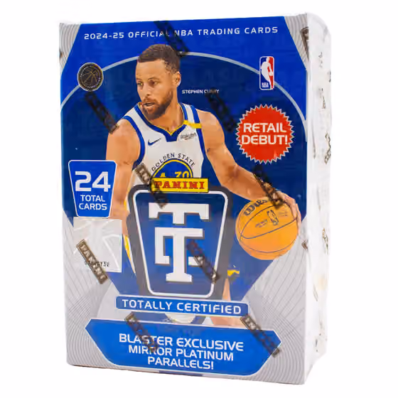 2024/25 Panini Totally Certified Basketball NBA Blaster Box view 1