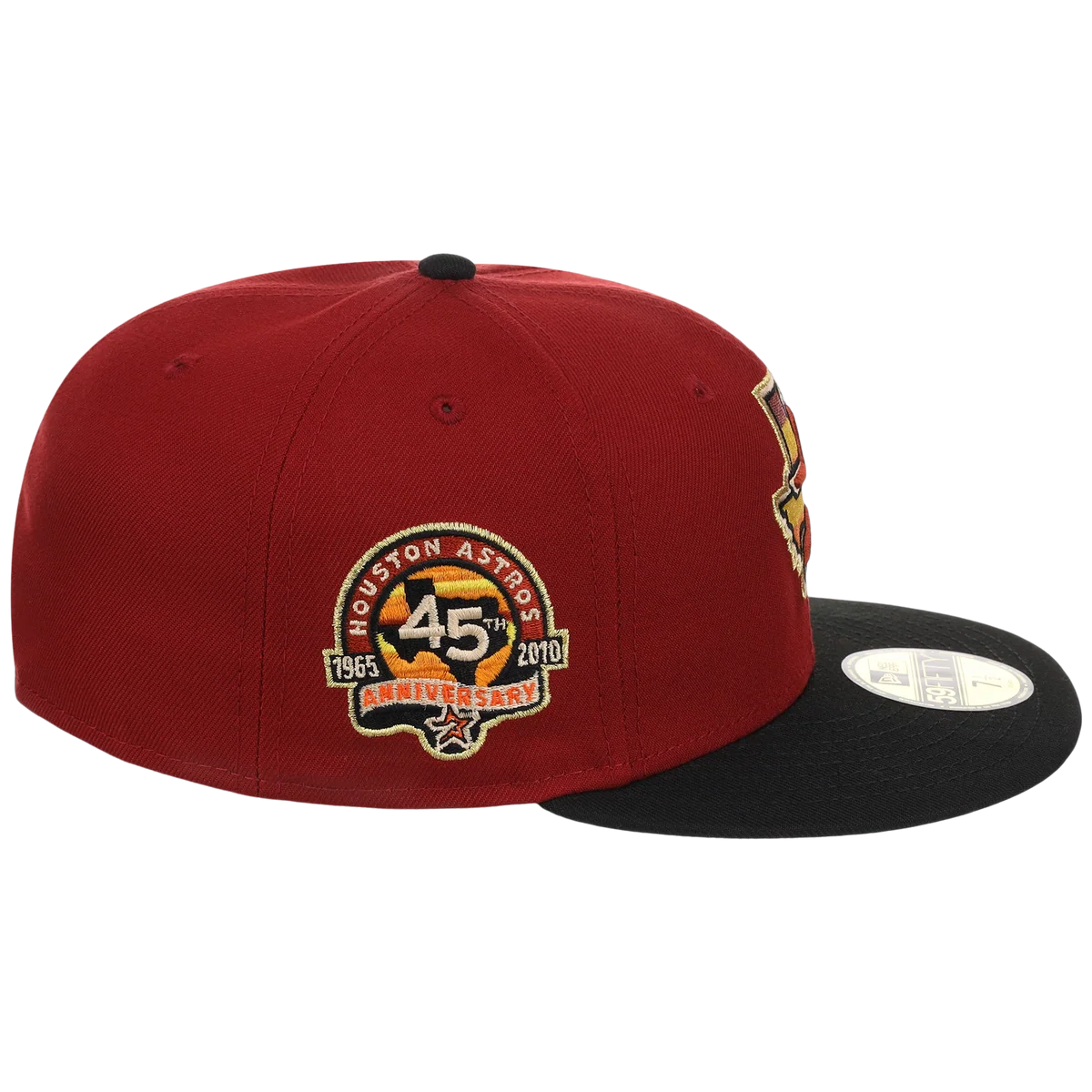 Houston Astros Space City Sunrise - New Era 59FIFTY Red/Black detail view