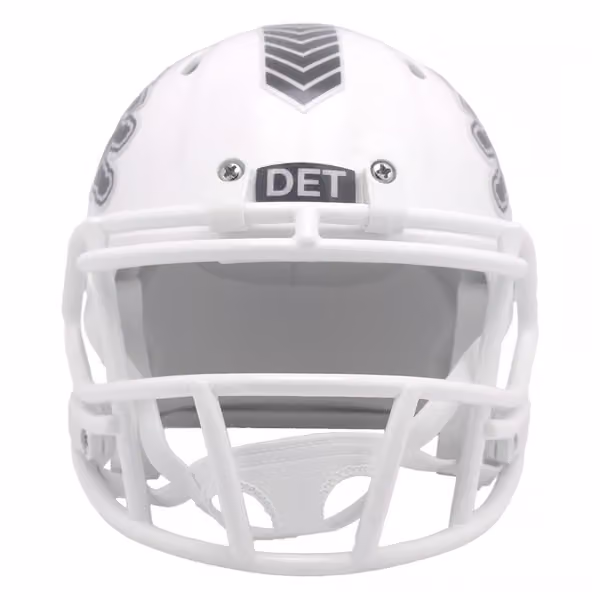Detroit Lions 2024 Salute to Service NFL Speed Mini Helmet view 2