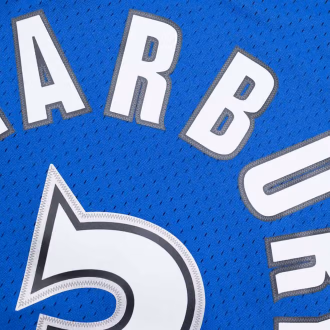 Stephon Marbury #3 Minnesota Timberwolves 1996-97 Mitchell & Ness Swingman NBA Jersey Blue view 3