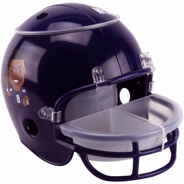 Lamar Jackson #8 Baltimore Ravens NFLPA Snack Helmet (incl. Team Sticker-Set) view 2
