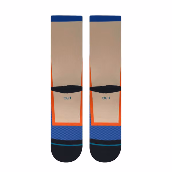 New York Knicks 2025-26 NBA City Edition Crew Socks view 3