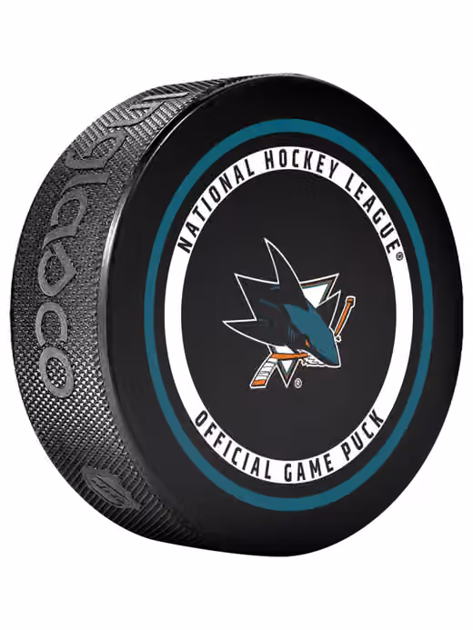 San Jose Sharks 2026-27 NHL Official Game Puck view 3