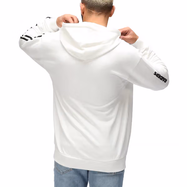 Las Vegas Raiders Recovered Ecru NFL Hoodie Cream view 4