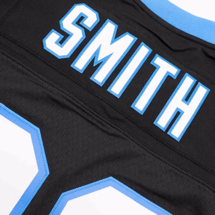 Steve Smith Sr. #89 Carolina Panthers 2003 Legacy NFL Jersey Black view 4