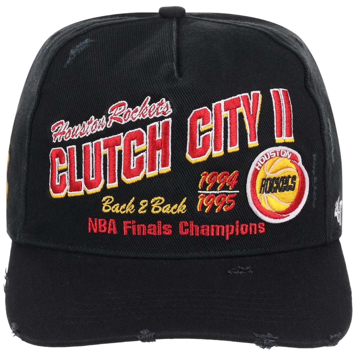 Houston Rockets NBA Champ '47 Hitch Collection - 1994-1995 'Back 2 Back' (Black) detail view