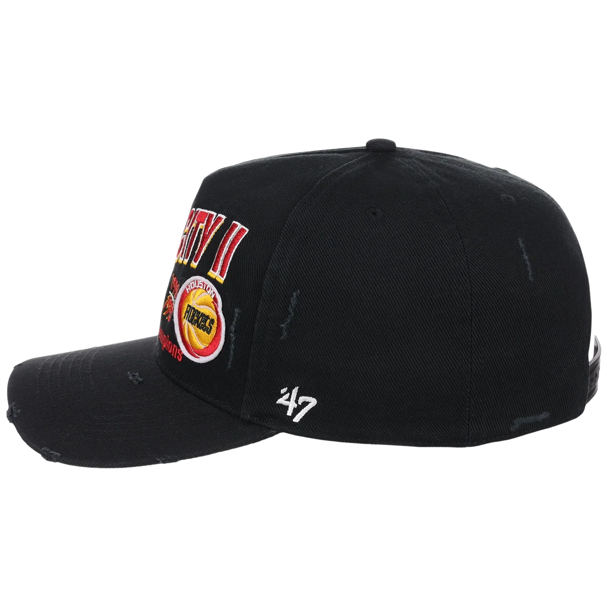 Houston Rockets NBA Champ '47 Hitch Collection - 1994-1995 'Back 2 Back' (Black) detail view