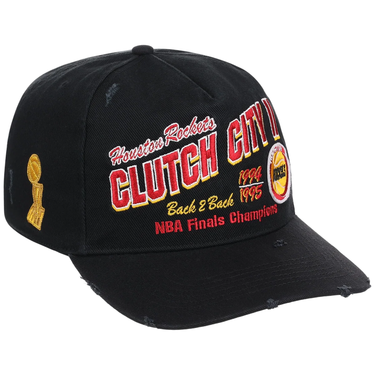 Houston Rockets NBA Champ '47 Hitch Collection - 1994-1995 'Back 2 Back' (Black) front view