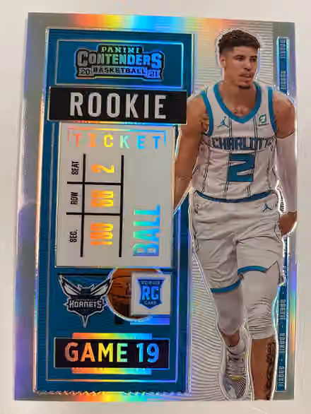 2020/21 Panini Contenders Basketball Hobby Box NBA view 2