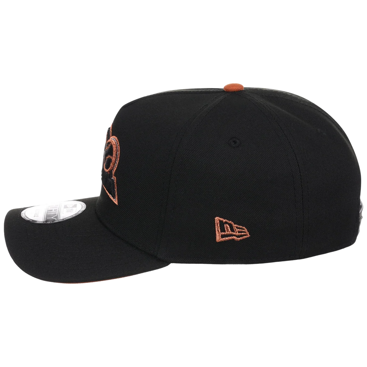 Colorado Rockies MLB Copper Pot New Era 9FORTY detail view