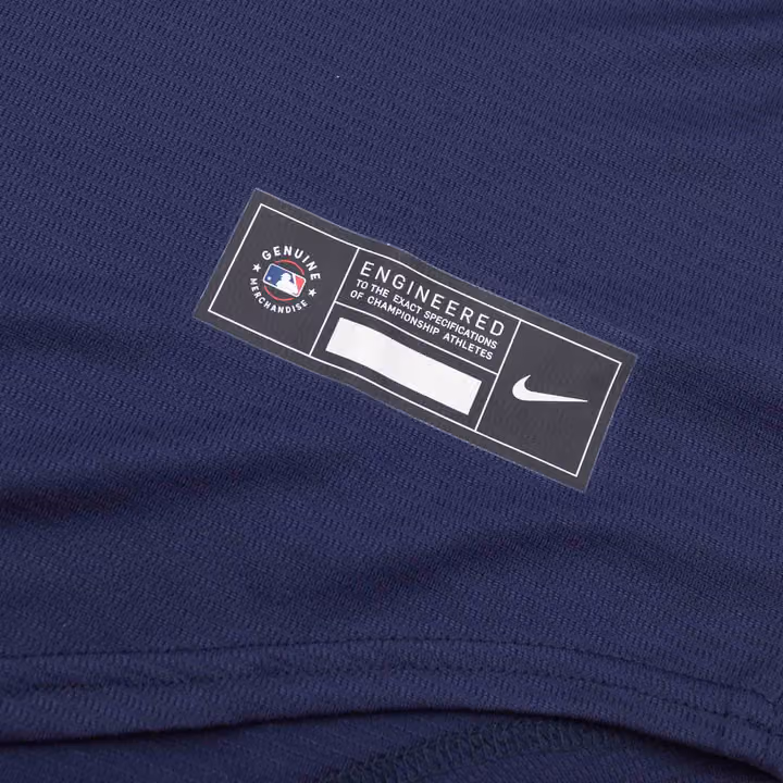 Tampa Bay Rays Nike MLB Alternate Baseball Jersey Navy view 4