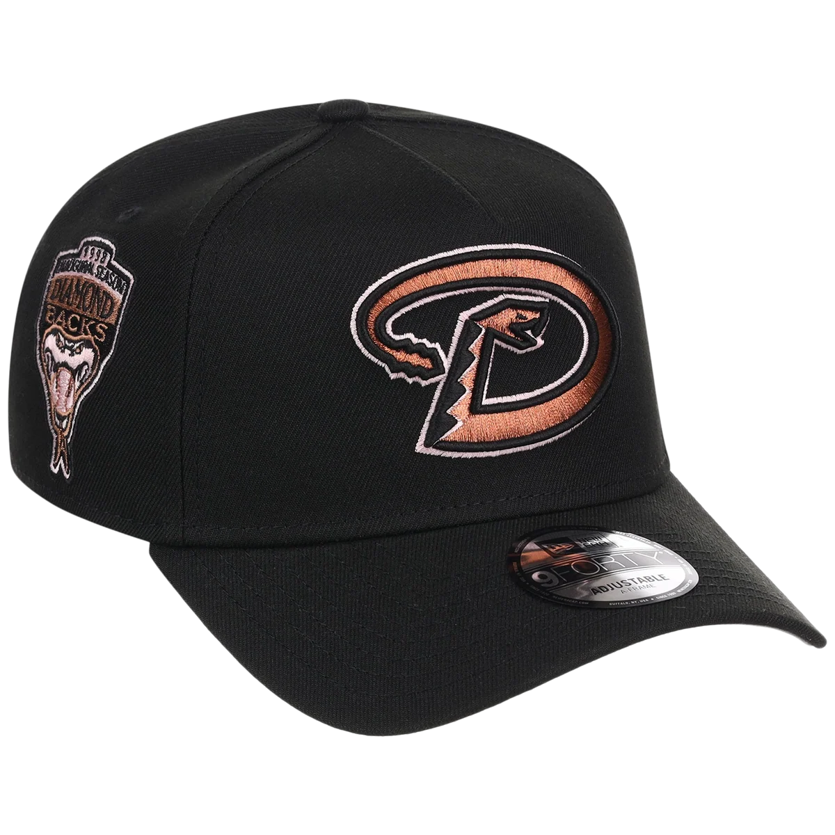 Arizona Diamondbacks MLB Copper Blush New Era 9FORTY front view