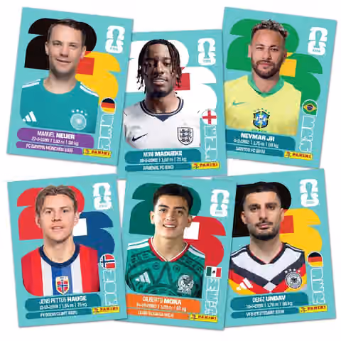 2026 Panini FIFA Word Cup Sticker Collection Update Set view 3