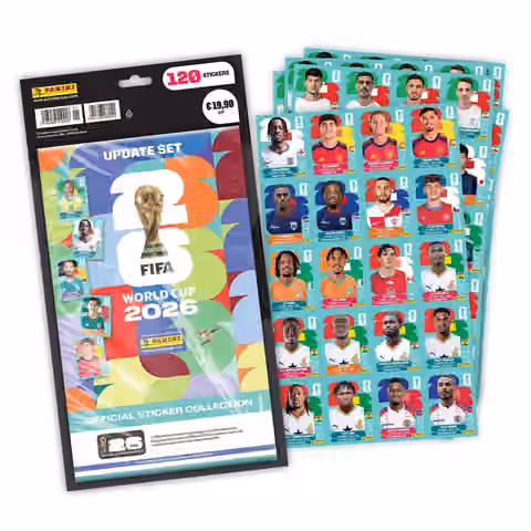 2026 Panini FIFA Word Cup Sticker Collection Update Set view 2