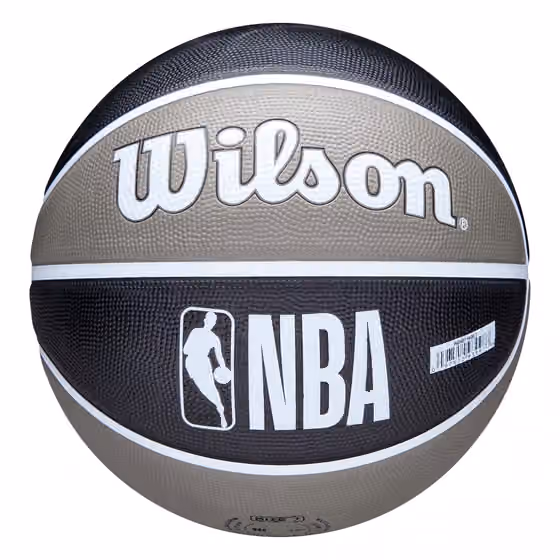 Brooklyn Nets Team Tribute Wilson NBA Basketball (Size 7) view 2