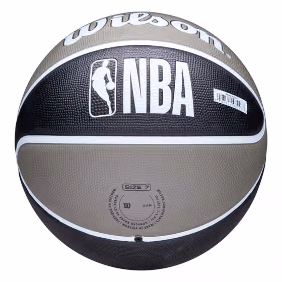 Brooklyn Nets Team Tribute Wilson NBA Basketball (Size 7) view 6