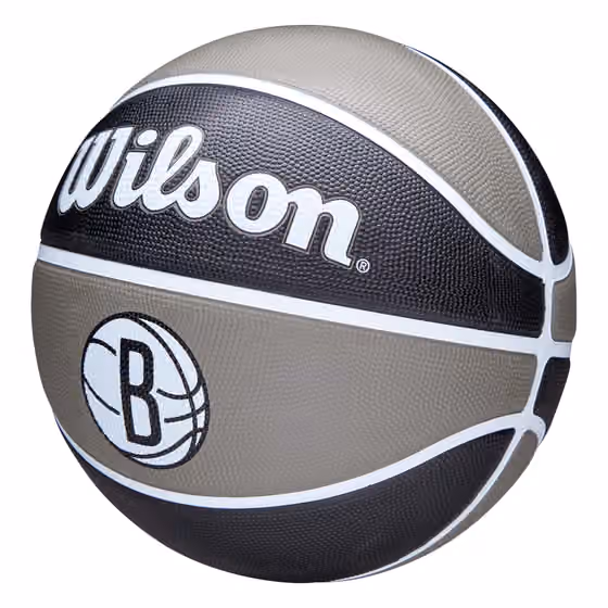 Brooklyn Nets Team Tribute Wilson NBA Basketball (Size 7) view 4