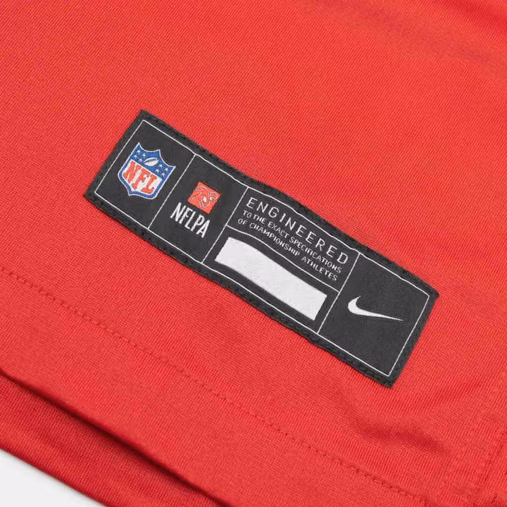 Christian McCaffrey #23 San Francisco 49ers Nike Game NFL Jersey Red view 6