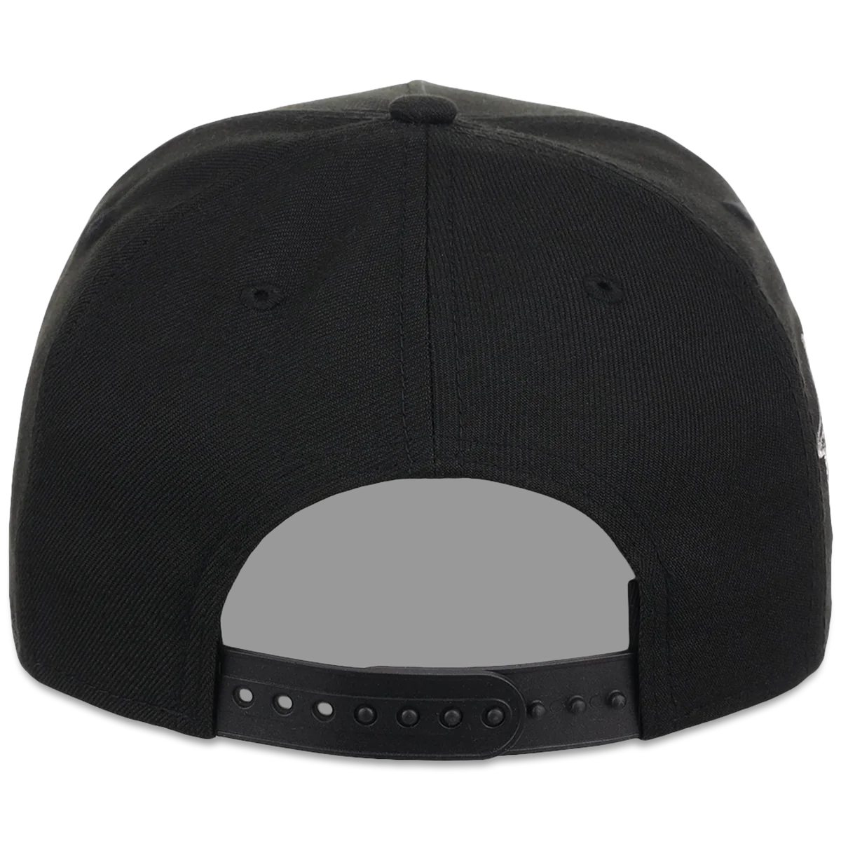 Toronto Blue Jays Toronto Crown the City - Liquid Titanium New Era 9FORTY (Black/Black) detail view