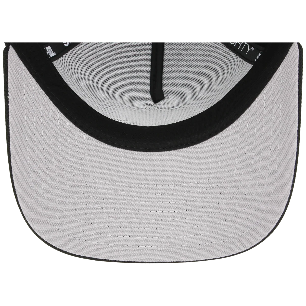 Toronto Blue Jays Toronto Crown the City - Liquid Titanium New Era 9FORTY (Black/Black) back view