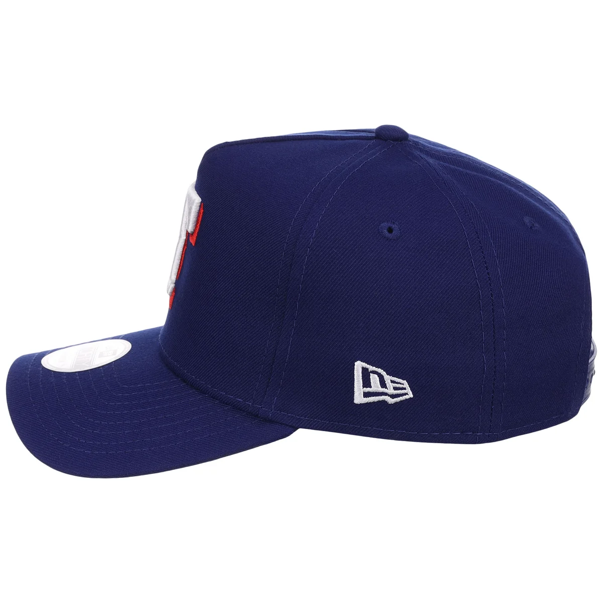 Texas Rangers Women's New Era 9FORTY OTC A-Frame detail view