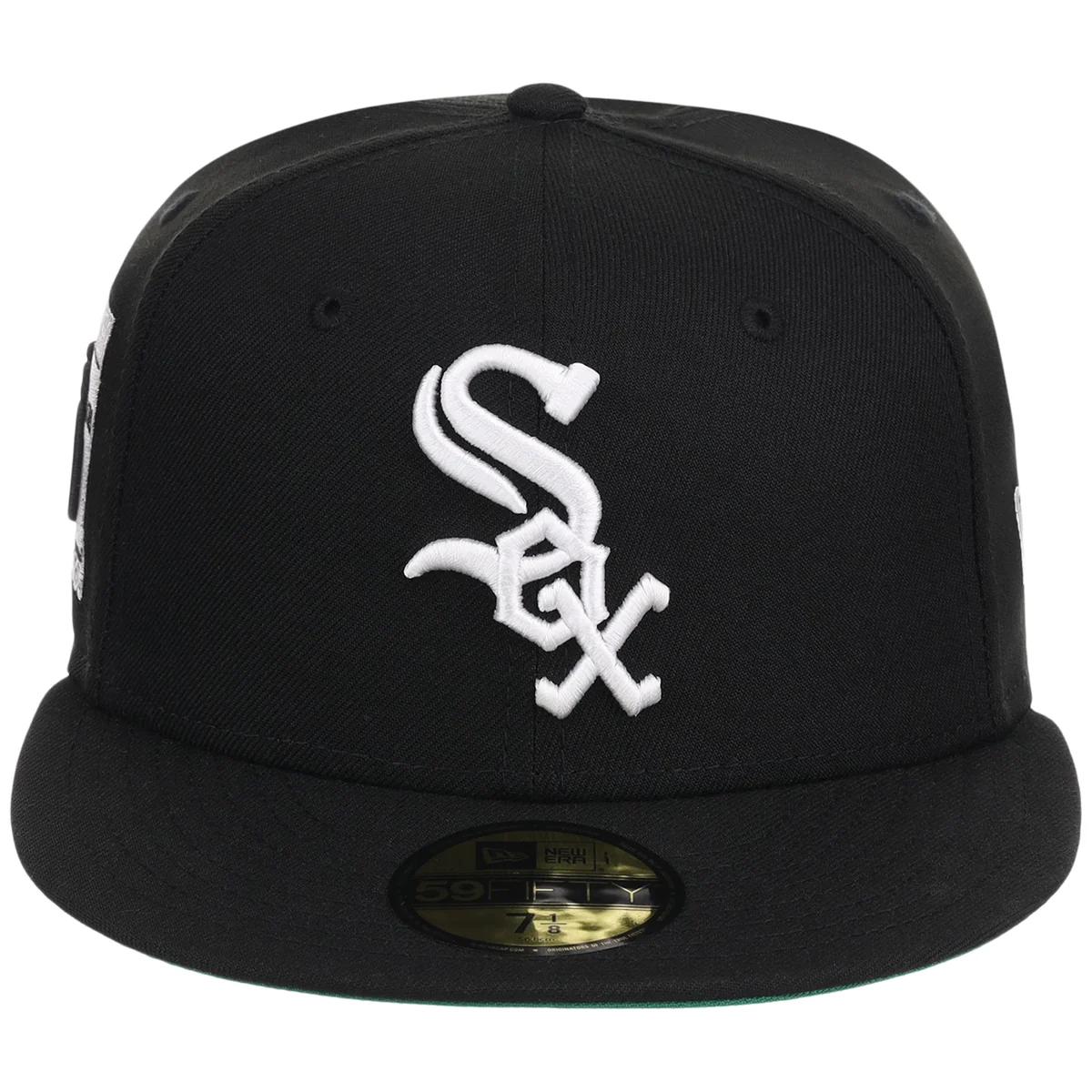 Chicago White Sox MLB Black Dome New Era 59FIFTY detail view