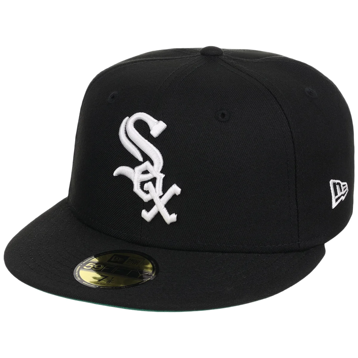 Chicago White Sox MLB Black Dome New Era 59FIFTY detail view