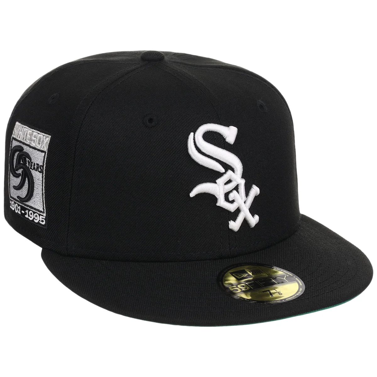 Chicago White Sox MLB Black Dome New Era 59FIFTY front view