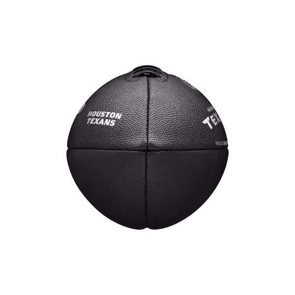 Houston Texans Wilson Metallic Premiere Full Size NFL Football view 4