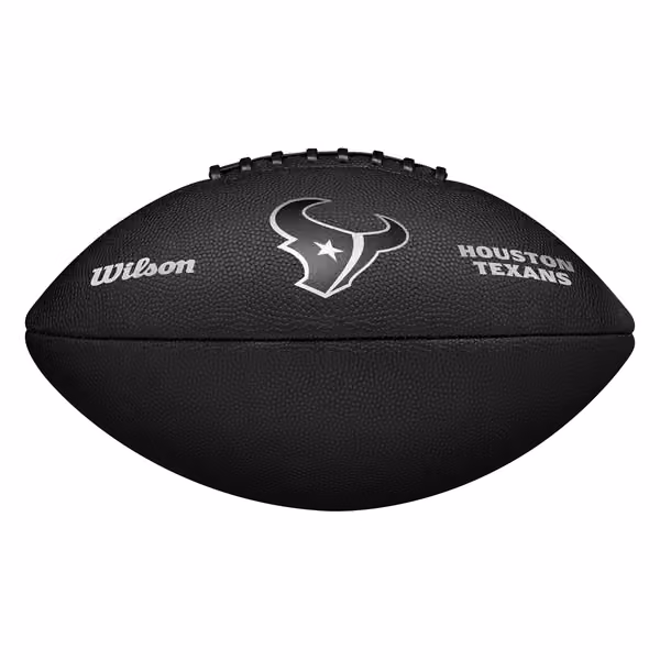 Houston Texans Wilson Metallic Premiere Full Size NFL Football view 6