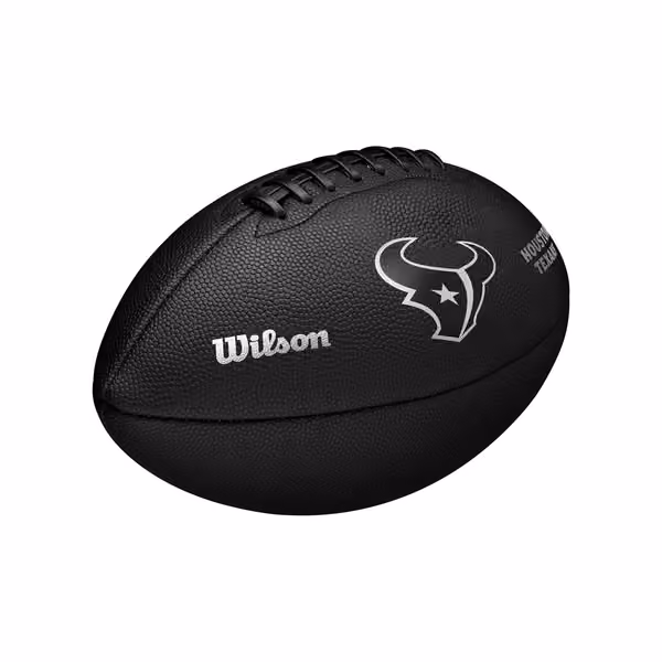 Houston Texans Wilson Metallic Premiere Full Size NFL Football view 5
