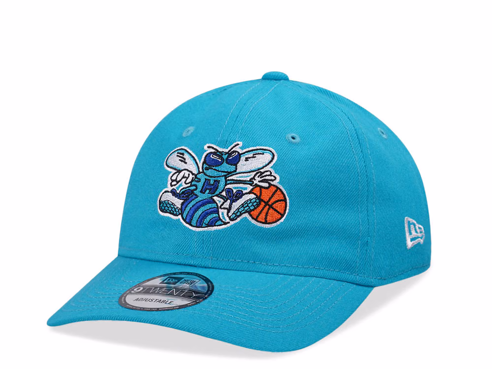New Era Charlotte Hornets City Edition 9Twenty Strapback Hat front