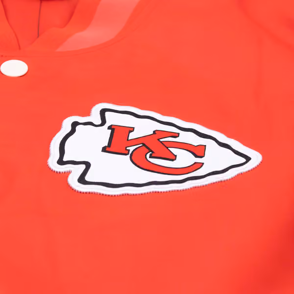 Kansas City Chiefs Rewind Legacy Bomber Jacket Red/Cream view 4