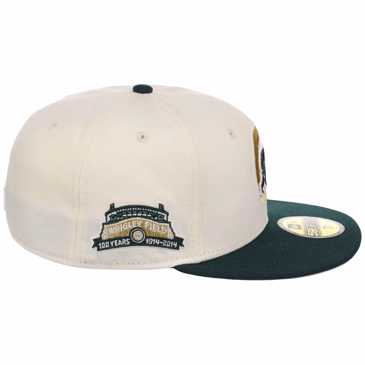 Chicago Cubs MLB Gilded Ivy New Era 59FIFTY detail view