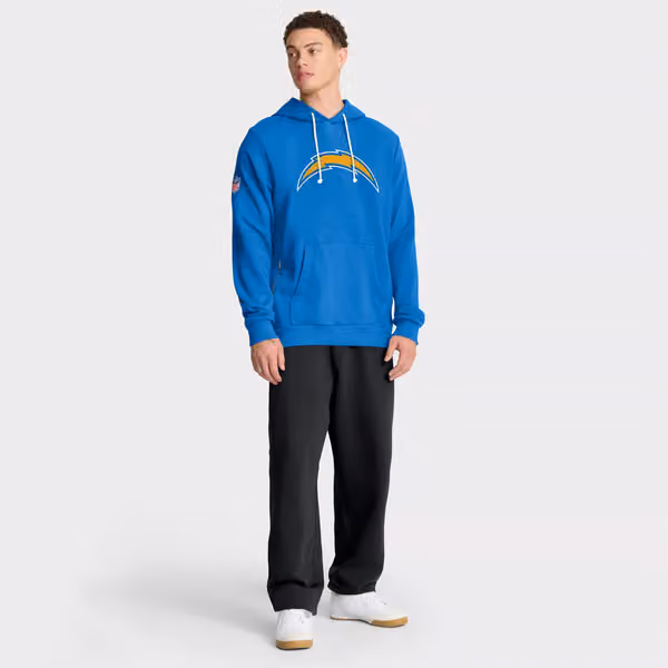 Los Angeles Chargers 2025 NFL Sideline Standard Issue Hoodie Blue view 4